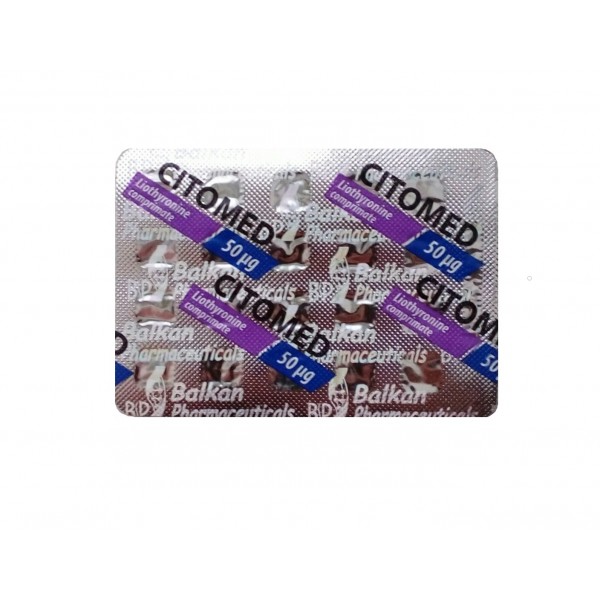Тироксин (Citomed) от Balkan Pharmaceuticals (20таб/50мкг)