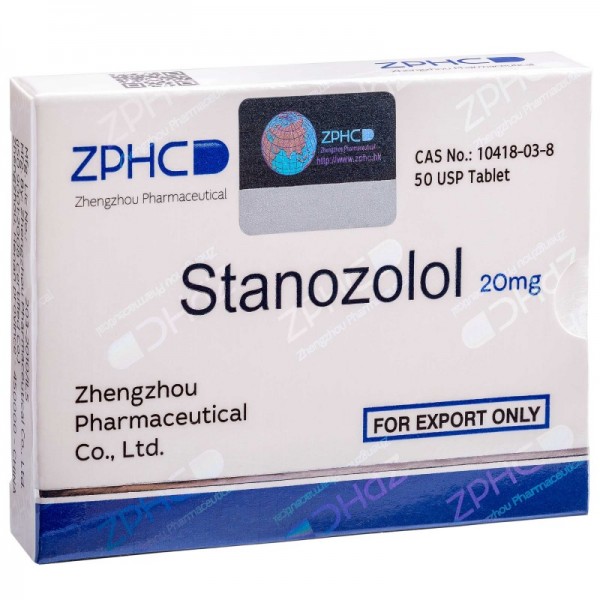 Станозолол от Zhengzhou Pharmaceutical (50таб/20мг)