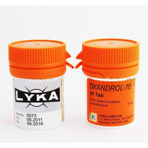 Оксандролон от Lyka Labs (50таб/10мг)
